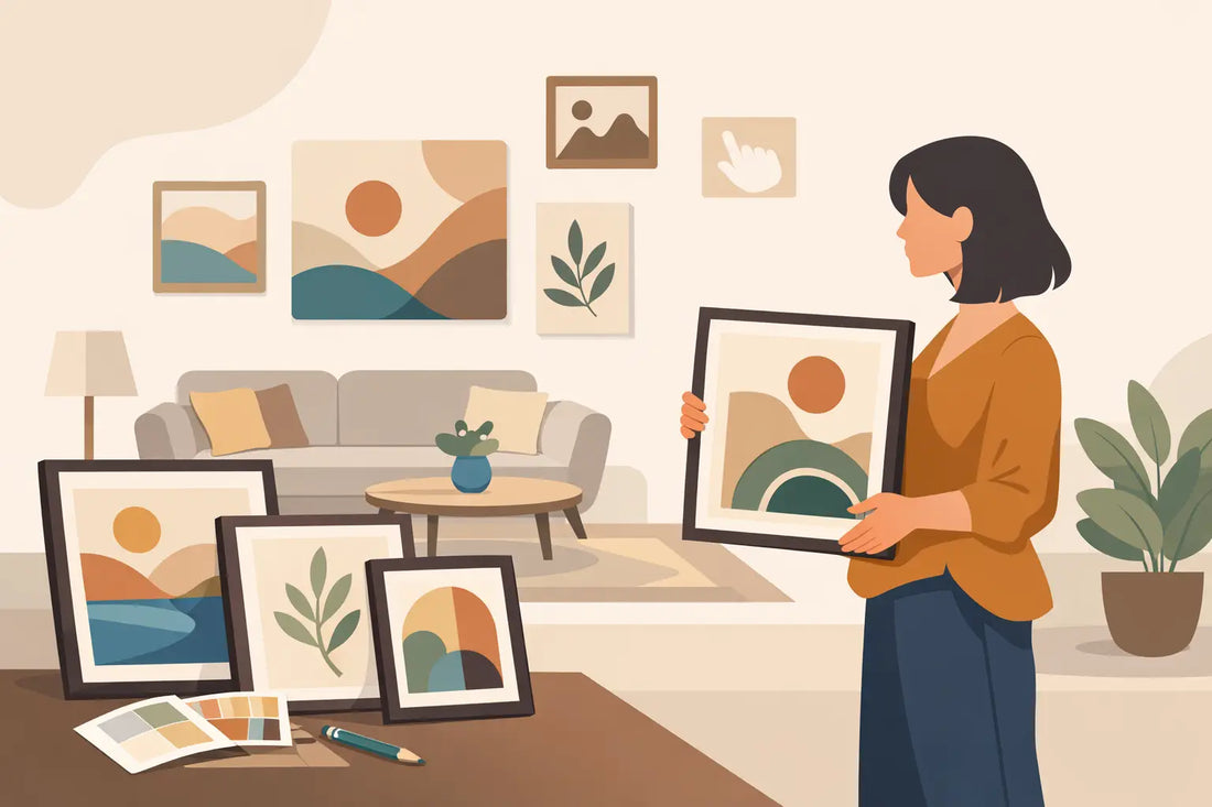 How to Choose Wall Art for Living Room Style