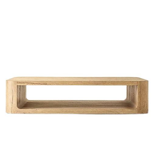 Hand-Forged White Oak Coffee Table