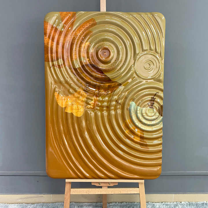 Living room wood carving wall decor design art 3d luxury minimalistic