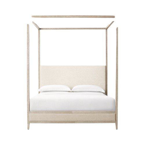 “The Patterson”  Frame Oak Solid Wood Bed