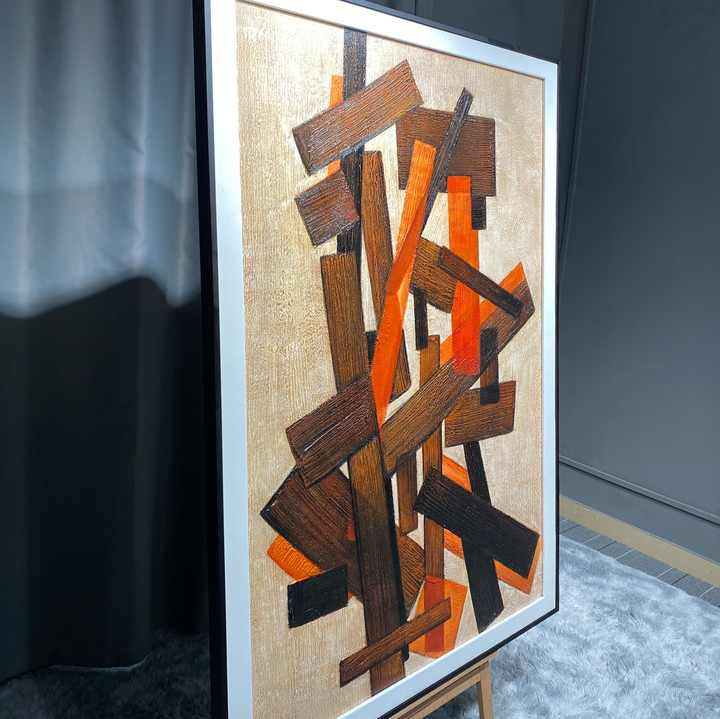 Hand painted abstract wall art decorative painting