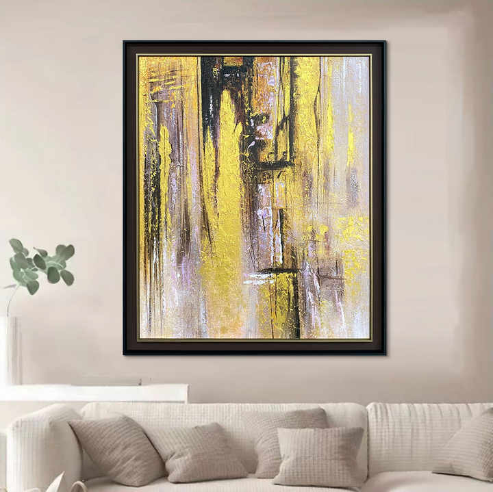 Haven Art Piece – A Sanctuary of Color, Texture, and Emotion