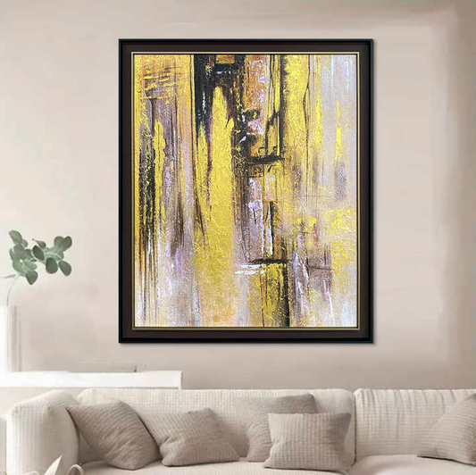 Haven Art Piece – A Sanctuary of Color, Texture, and Emotion