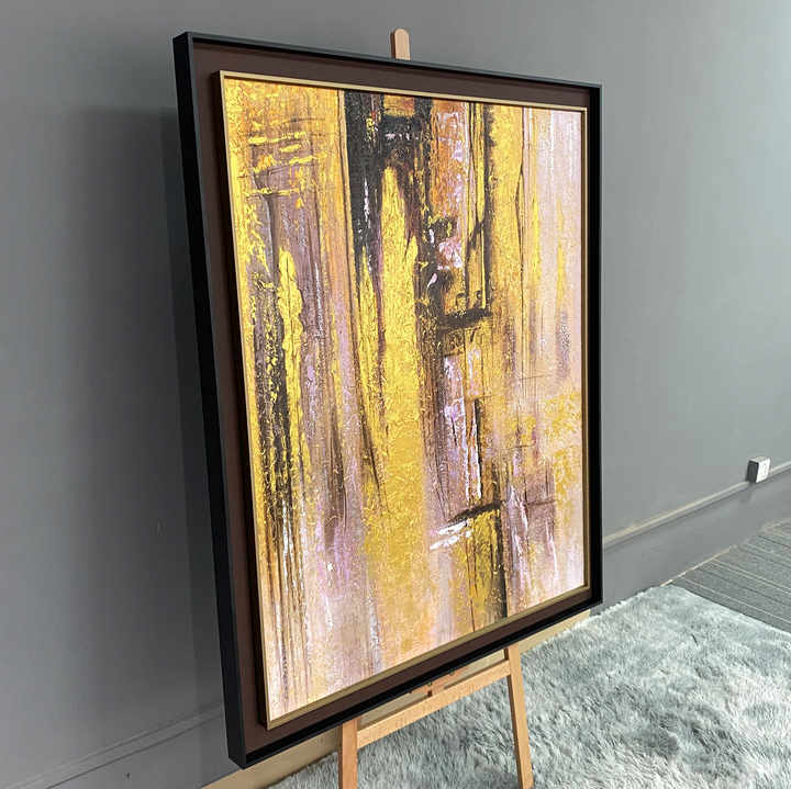 Haven Art Piece – A Sanctuary of Color, Texture, and Emotion