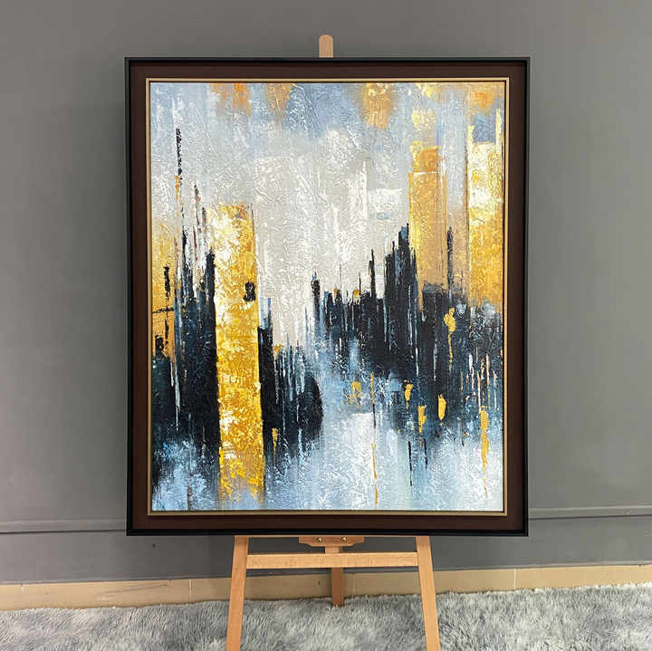 The Lady – Elegant Hand-Painted Canvas Art for Modern Interiors