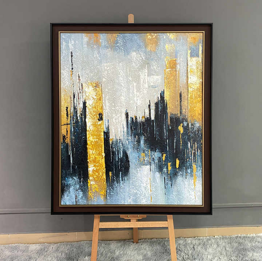 The Lady – Elegant Hand-Painted Canvas Art for Modern Interiors