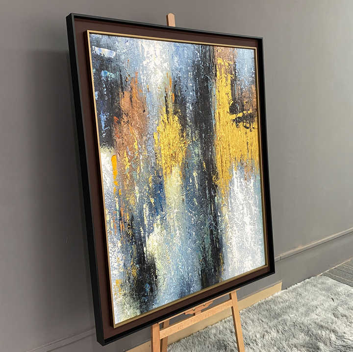 Lucy large canvas painting with frame paintings and wall arts