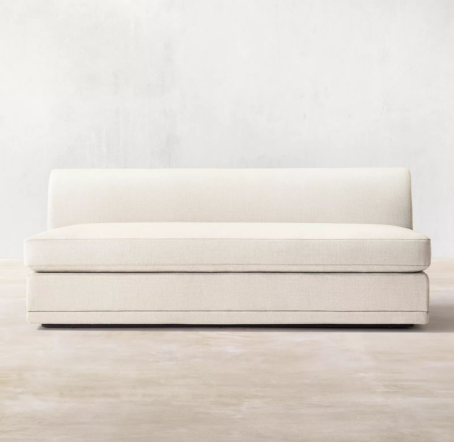 Deep Seat Curved Shape Sofa