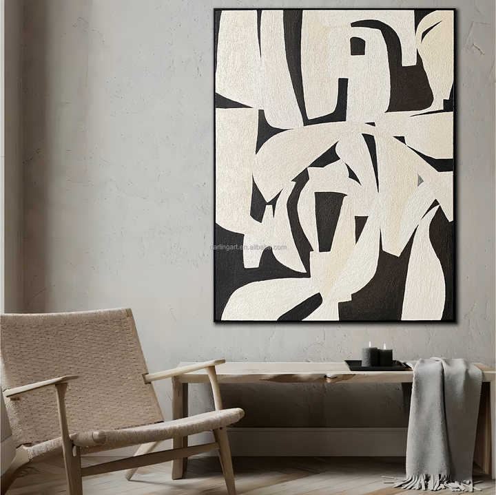 Abstract wall art frame painting