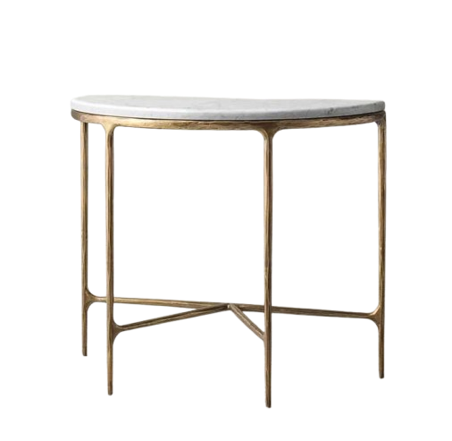 Gold Metal Coffee Table