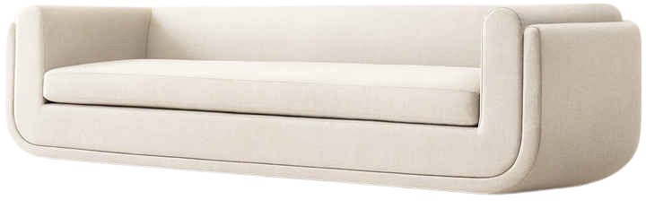 The Raven Beautiful Living Room White Sofa