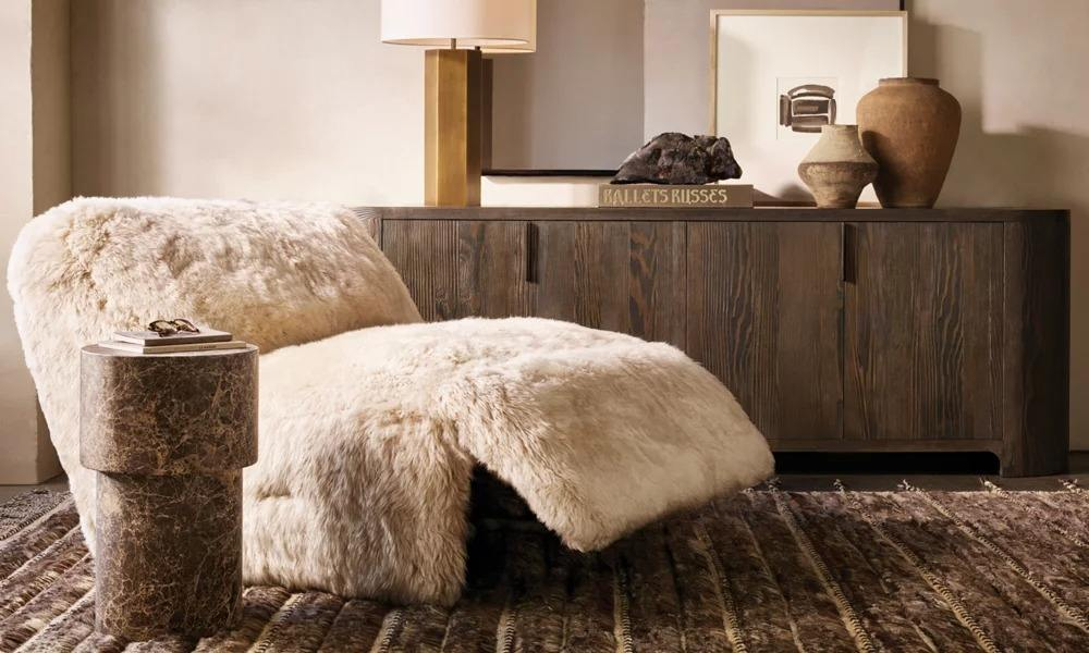 Solid Wood Bronte 4-door Sideboard